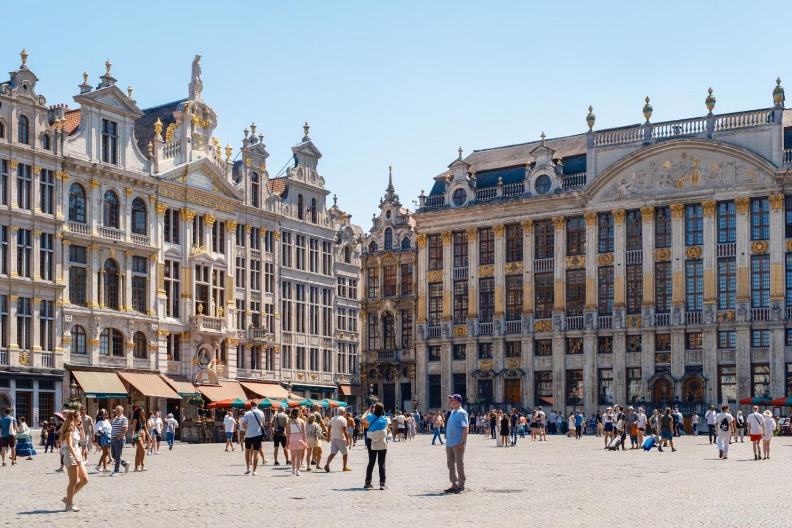 Golden Pearl In Centre Of Brussels Apartment Ngoại thất bức ảnh